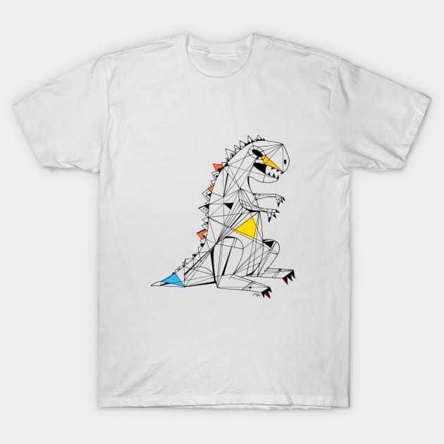 Dinos Technics T-Shirt by simonemiri